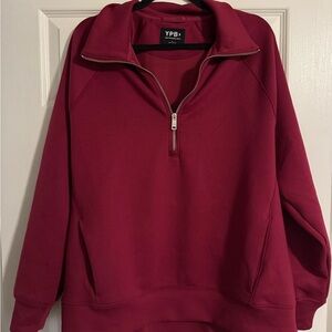 Abercrombie YPB Neo Knit Quarterzip Pullover